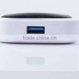 Promotional Gift USB 3.0 HUB With Card Reader Combo With LED Logo thumbnail-6