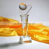 Beautiful beautiful crystal shoe trophy