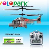 3.5 channel high speed radio control helicopter