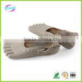 Anti-skidding Silicone Sandals Five Toe Rubber Shoes thumbnail-2