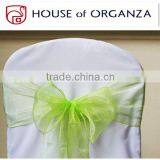 100% Polyester Organza Chair Sash For Wedding/party thumbnail-1