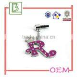 Equisite Hot Sale Anti Dust Plug Stopper Ornament for Cellphone thumbnail-1