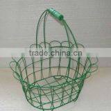 KS4446NM-L-Metal Flower Hanging Basket