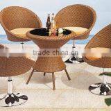 Modern Rattan Bar Chair & Table Hot Sale for Outdoor thumbnail-1