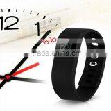 TW64 Pedometer Smart Bracelet Bluetooth Health Sleep Monitoring Black thumbnail-1