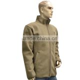 Men's Reversible wear zip-up Sweatshirt Jacket with Double Polar Fleece cusmtomer brand