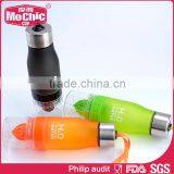 Mochic Custom Tritan Lemon Drinking Water Bottle for Travel / Fashion BPA Free Plastic Sport Drink Bottle With Stainless Steel thumbnail-4