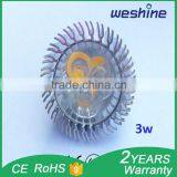 High Quality LED Spotlight Bridgelux 3w Long Lifespan Lamp thumbnail-1