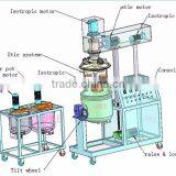 JKE-30L China Best Stainless Steel Cosmetic Vacuum Powder Emulsifier thumbnail-6