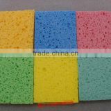 natural cellulose viscose sponge with scouring pad car cleaning