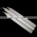 Unsented Cheap White Household Wax Taper Stick Candles thumbnail-1