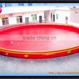 Hot Red Outdoor Inflatable Swimming Pool