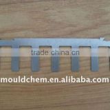 stator and rotor laminated cores for linear motor