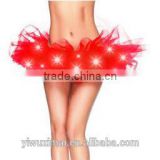 LED flashing fashion lady short skirt