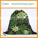 Wholesale Bulk Drawstring Bags Custom Print Clutch Bag Emoji Drawstring Bag Supplier's Choice thumbnail-2