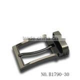 3.0 cm Genuine Leather Clip Belt Buckle