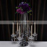 2016 Birthday Decoration Wholesale Candlestick Holder Wedding Crystal thumbnail-1