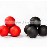rubber body massage ball lascrosse ball color vary