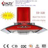 Cheap Price Wall Mounted Red Color Range Hood /kitchen Hood/cooker Hood thumbnail-1