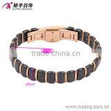Rose Gold Plated Fashion Jewelery Bangle Watch for Women thumbnail-2