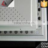 595*595mm Perforate Aluminum Square Lay-in Ceiling Tiles