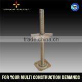 Construction Scaffolding Adjustable Pipe U Head Screw Jack Base