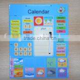 Magnetic Connecting Blocks Toys Magnetic Calendar Education Toy