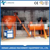 Small capacity semi-automatic tile adhesive mixing machine with automatic packing machine