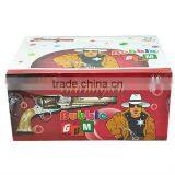 New Product Chewing Gum Balls On Pistol Shaped Paper In Box thumbnail-3