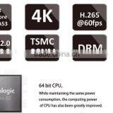 New Clock! G9S Amlogic S905 2G 16G 2.4+5G Wifi Quad Core Google Android tv Box thumbnail-4