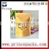 Custom Printing 3sides Seal Plastic Comforter Zipper Bag for Food