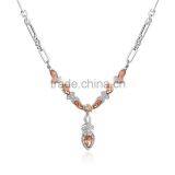 925 Sterling Silver Wholesale Pendant Statement Necklace 2016 Jewelry SNP028W thumbnail-2