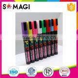 8 Pack Fluorescent Colors Anti-wipe Graffiti Marker With Reversible 6mm Tip for Glass, Window & LED Art Menu Writing Board thumbnail-6