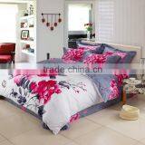2015 Wholesale Hand Painted Cotton/poly Bed Sheets 3D Reactive Printed Duvet Cover Set From Pakistan
