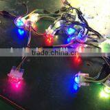 3LEDs 30mm Addressable Programmable Waterproof Outdoors Full Color Outdoor Rgb Led Point Lights thumbnail-4