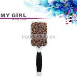 m MY GIRL Top Quality Magic Hair Brush Zebra Type Bling Crystal Resin Hair Brush Beautiful Star Hair Straightener Comb thumbnail-2