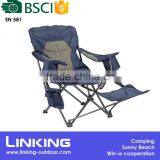Garden Portable Reclining Chair/Folding Recliner Chair With Footrest