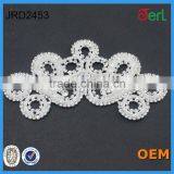 2016 Hot Sale Crystal Embellishments Rhinestone Applique for Dresses in China