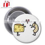 Promotional Gifts Color Printing Custom Round Tin Button Badge