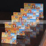 Small Acrylic Tabletop Menu Display Stands