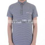 Color Combination Collar Design Polo Shirts thumbnail-2