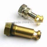 Cnc Lathing Machines Copper Screws Connector Made of Copper Material Nickel Plated Finish thumbnail-1