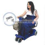 Rehabilitation Therapy Supplies Fleece Lining Scooter Cosy Full Length Zip Phone Pocket Scooter Clothing thumbnail-2