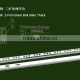 jieyang 17 drawer slide extension ball bearing
