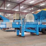 portable mobile jaw crusher plant, primary crushing machine
