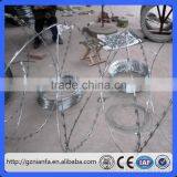 450mm 3 Clips BTO 22 Galvanized Razor Barbed Wire to Philippines(Guangzhou Factory) thumbnail-6