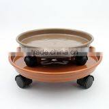 plastic Roller moving tray/Plant Flower Pot Mover Roller