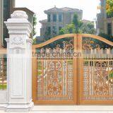 Estate Gate/ Gates and Steel Fence Design, Steel Door Designs, Wrought Iron Gate Design thumbnail-4