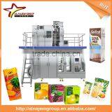 Automatic Juice Aseptic Carton Gable Top Filling Capping and Labeling Machine/aseptic Filling Machine for Fruit/milk thumbnail-2
