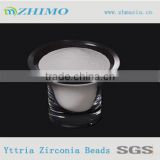 yttria stabilized zirconia beads for chemical slurry milling
